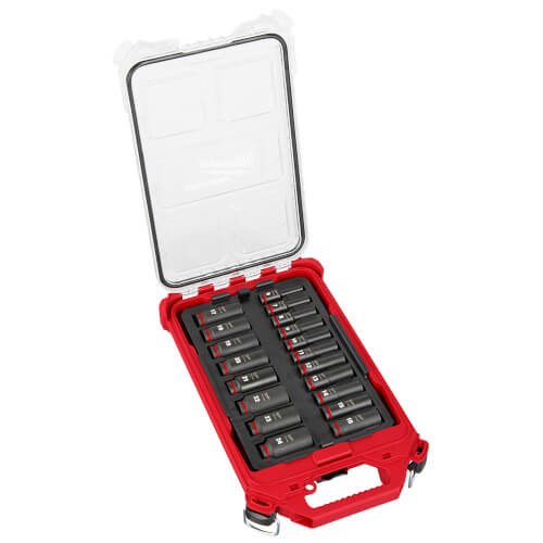 Main product image of SHOCKWAVE Impact Duty Socket 3/8" Drive Metric PACKOUT Set (19 Piece)