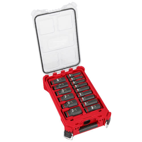 Main product image of SHOCKWAVE Impact Duty Socket 1/2" Drive SAE PACKOUT Set (15 Piece)