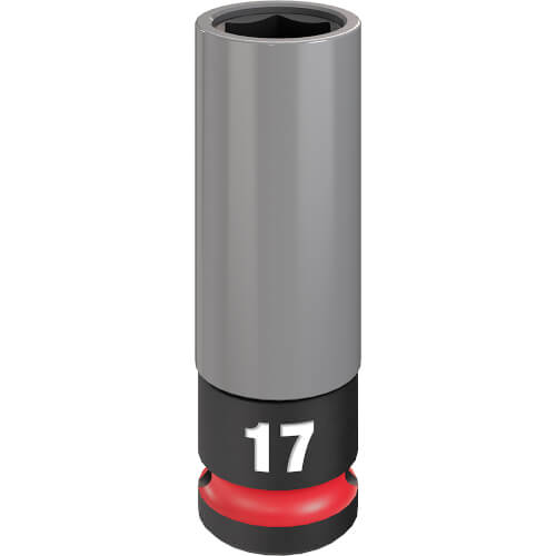 Main product image of SHOCKWAVE Impact Duty 1/2" Drive 17mm Metric Lug Nut Wheel Socket