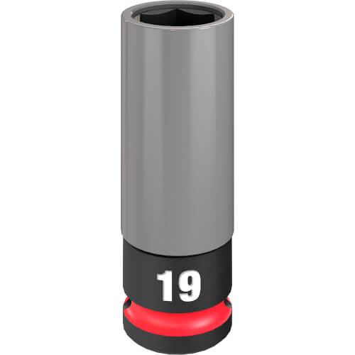Main product image of SHOCKWAVE Impact Duty 1/2" Drive 19mm Metric Lug Nut Wheel Socket