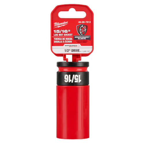 Main product image of SHOCKWAVE Impact Duty 1/2" Drive 15/16" SAE Lug Nut Wheel Socket