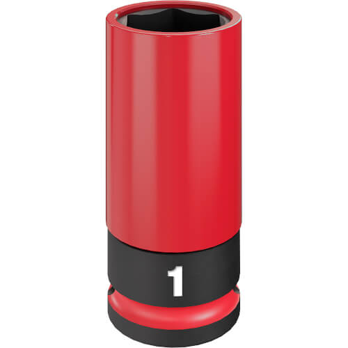 Main product image of SHOCKWAVE Impact Duty 1/2" Drive 1" SAE Lug Nut Wheel Socket