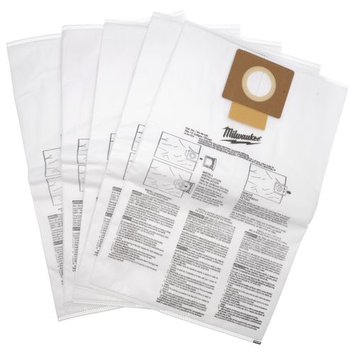 Main product image of Fleece Dust Bags for M18 FUEL 6-Gallon Wet/Dry Vacuum (5-Pack)