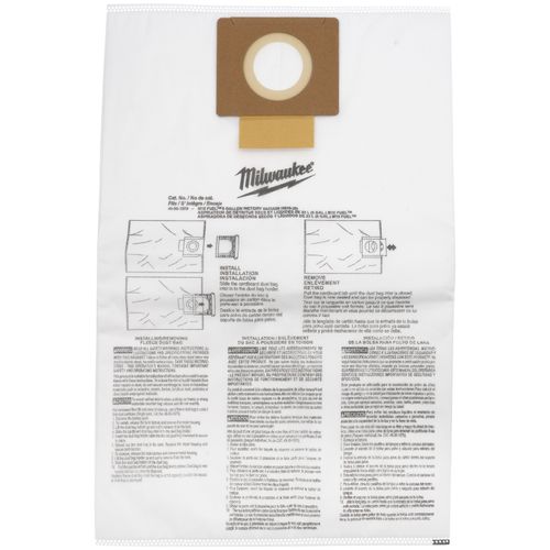 Main product image of Fleece Dust Bags for M18 FUEL 6-Gallon Wet/Dry Vacuum (5-Pack)