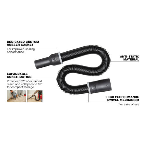 Main product image of 1-7/8" x 32" to 102" Expandable Hose