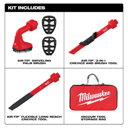 AIR-TIP 3-Piece Automotive Vacuum Tool Kit