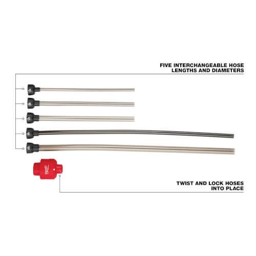 AIR-TIP Long Reach Flexible Micro Hose Set