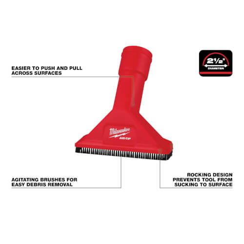 AIR-TIP 2-1/2" Rocking Utility Nozzle w/ Brushes