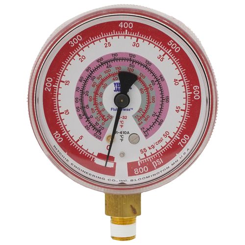 Main product image of 2-1/2" Red Pressure Manifold Gauge, R-410A