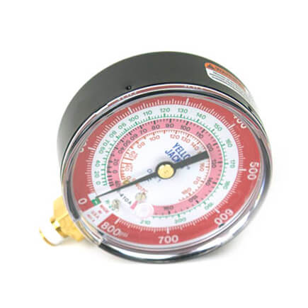 Main product image of 3-1/8" Heat Pump Replacement High Side Gauge (R-22/407C/410A), 1/8" MNPT