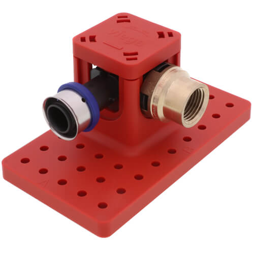 3/4" PEX Press x 1/2" FNPT Fire Sprinkler Elbow w/ Sleeve (Lead Free)