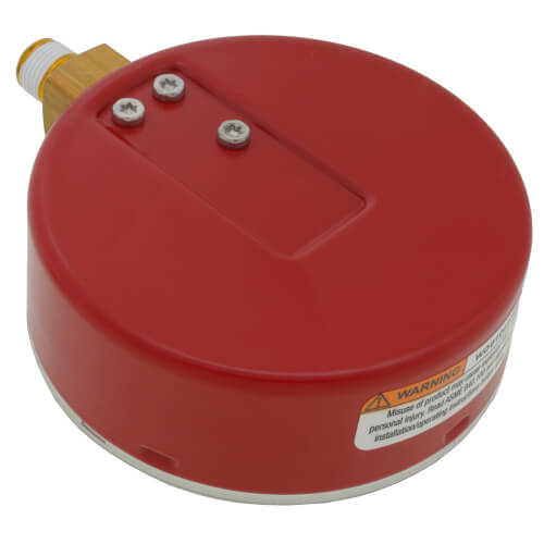 Main product image of 3-1/8" Red Pressure Dry Manifold Gauges (Degree-F and Degree-C), R-22/404A/410A