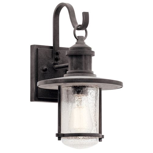 Main product image of Riverwood 14.25" 1 Light Wall Light (Weathered Zinc)