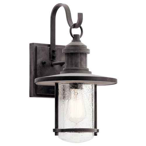 Main product image of Riverwood 16.75" 1 Light Wall Light (Weathered Zinc)