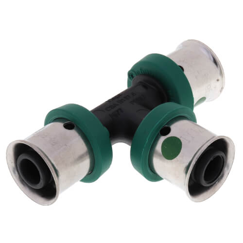 Main product image of 3/8" PEX Press PureFlow Polymer Tee