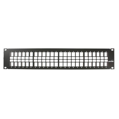 Main product image of QuickPort Patch Panel, 48-Port, 2RU with Cable Management Bar