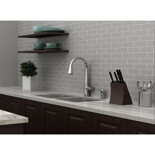 Main product image of Edgewater 1-Handle Pull-Down Multi Spray Kitchen Faucet 1.8 gpm/6.8 L/min (Stainless Steel), 4932300.075
