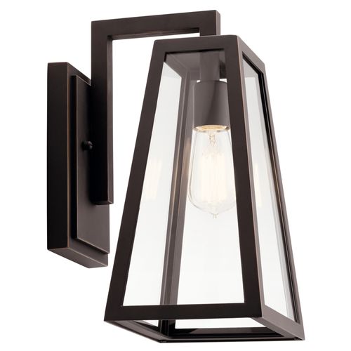 Main product image of Delison 14" 1 Light Wall Light Rubbed Bronze