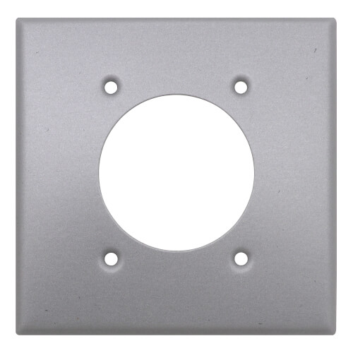 4934 Leviton 4934 2Gang Electrical Wall Plate, 2.15" Dia. Hole