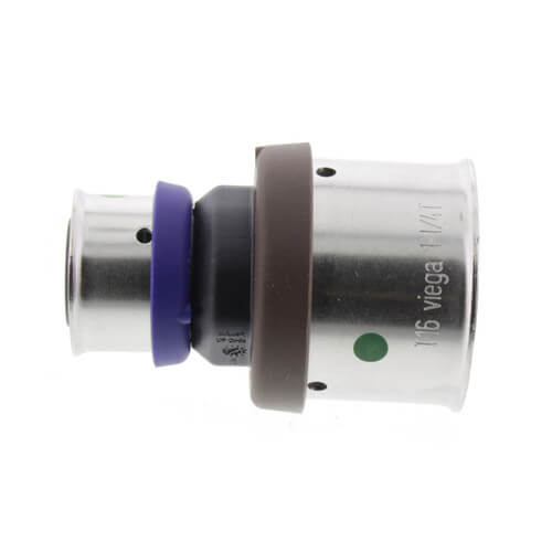 Main product image of 3/4" x 1-1/4" PEX Press PureFlow Polymer Coupling (Lead Free)