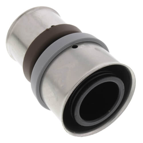 Main product image of 1-1/4" x 1-1/2" PEX Press PureFlow Polymer Coupling (Lead Free)