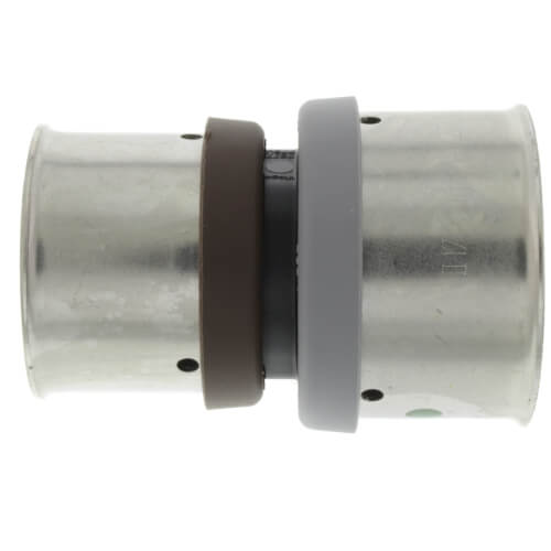 Main product image of 1-1/4" x 1-1/2" PEX Press PureFlow Polymer Coupling (Lead Free)