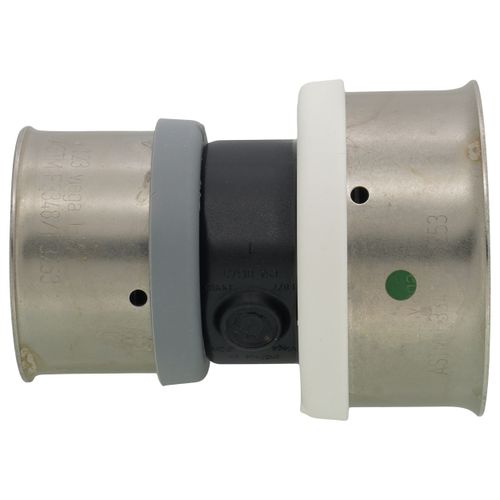 Main product image of 2" x 1-1/2" PEX Press PureFlow Polymer Coupling (Lead Free)