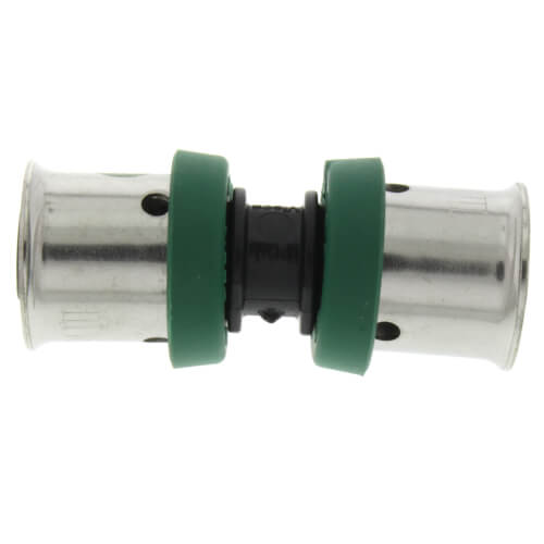 Main product image of 3/8" PEX Press PureFlow Polymer Coupling (Lead Free)