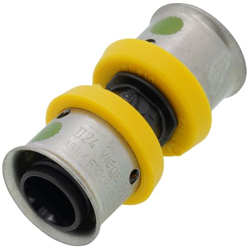 Main product image of 1/2" PEX Press PureFlow Polymer Coupling (Lead Free)