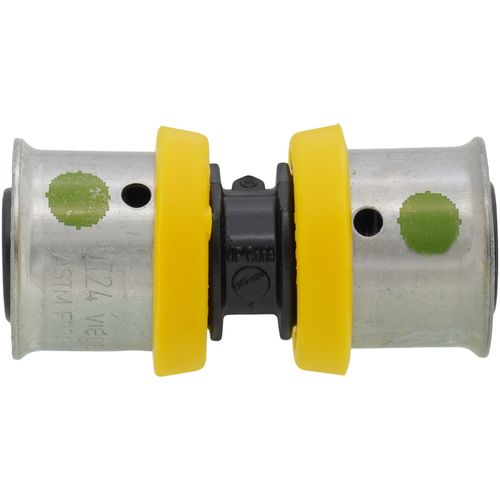 Main product image of 1/2" PEX Press PureFlow Polymer Coupling (Lead Free)