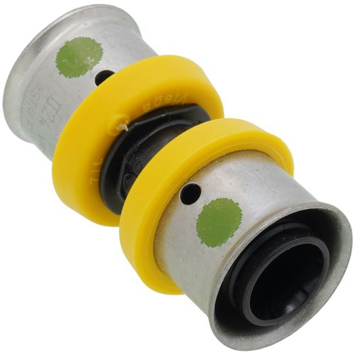 Main product image of 1/2" PEX Press PureFlow Polymer Coupling (Lead Free)