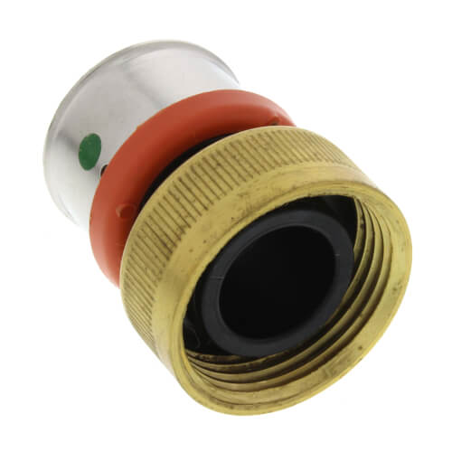Main product image of 1" Press x 1" ManaBloc Supply, PEX Press Polymer Supply Adapter (Lead Free)