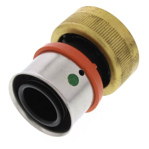 Main product image of 1" Press x 1" ManaBloc Supply, PEX Press Polymer Supply Adapter (Lead Free)