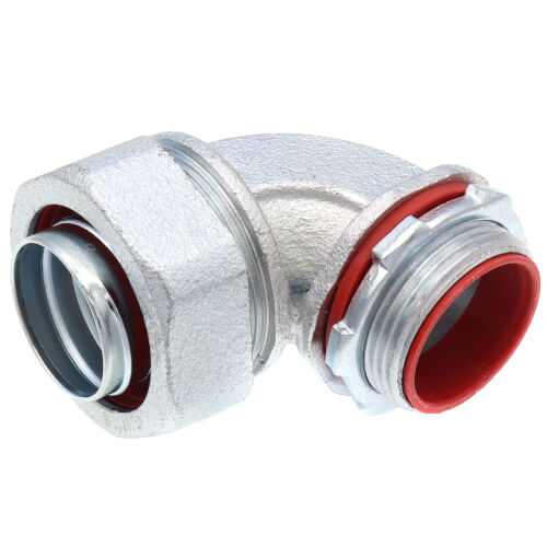Main product image of 1-1/4" 90-Degree Malleable Iron Liquid Tight Fitting