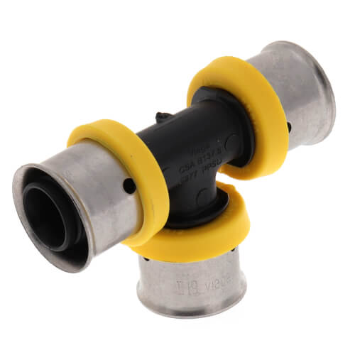 Main product image of 1/2" PEX Press PureFlow Polymer Tee