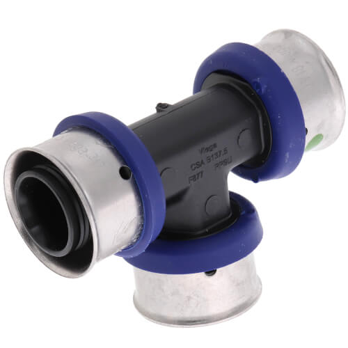 3/4" PEX Press PureFlow Polymer Tee