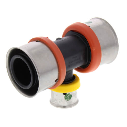 Main product image of 1" x 1" x 1/2" PEX Press PureFlow Polymer Tee
