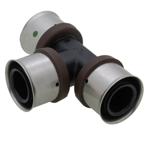Main product image of 1-1/4" PEX Press PureFlow Polymer Tee