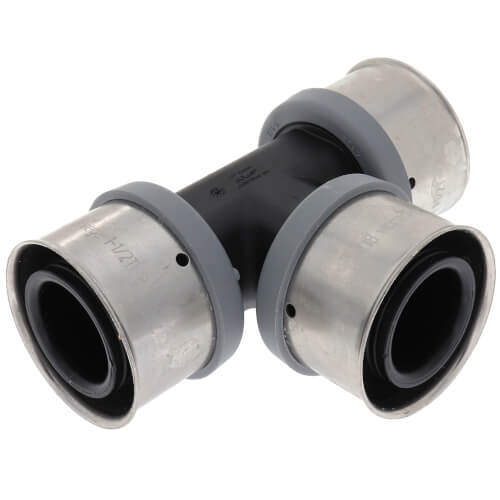 Main product image of 1-1/2" PEX Press PureFlow Polymer Tee