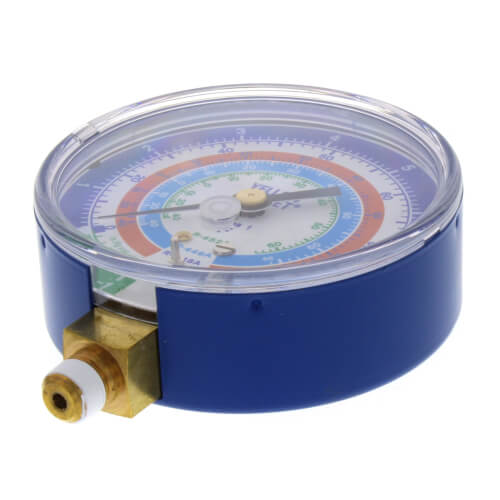 49604 Yellow Jacket 49604 31/8" Dry Manifold, Blue Compound