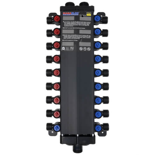 Main product image of 18 Port MANABLOC without Port Adapters (8 Hot, 10 Cold)