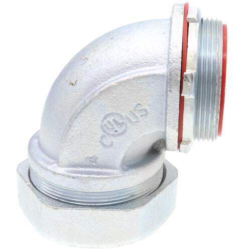Main product image of 2" 90-Degree Malleable Iron Liquid Tight Fitting