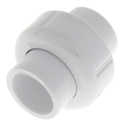 Spears 497 Series PVC Union Fitting With EPDM O-Ring - 3/4 Socket Schedule 40 Pipe Connector