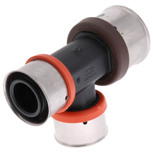 1-1/4" x 1" x 1" PEX Press PureFlow Polymer Tee