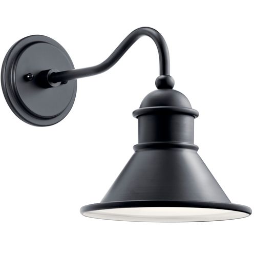 Main product image of Northland 12" 1 Light Outdoor Wall Light (Black)