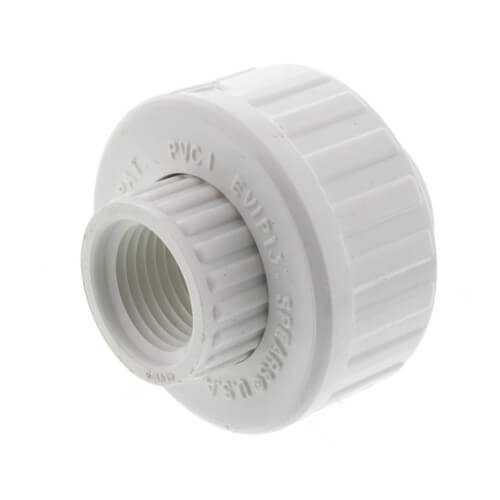 Main product image of 1/2" PVC Sch. 40 Female Union w/ EPDM O-ring