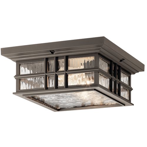 Main product image of Beacon Square Climates 2 Light Flush Mount (Olde Bronze)