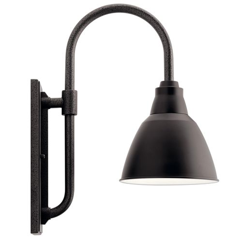 Main product image of Pellinord 10" 1 Light Wall Light (Black)