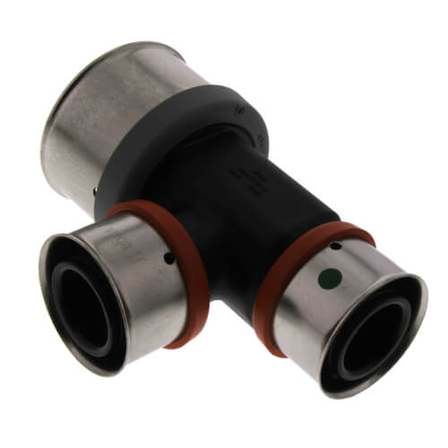 1-1/2" x 1" x 1" PEX Press PureFlow Polymer Tee
