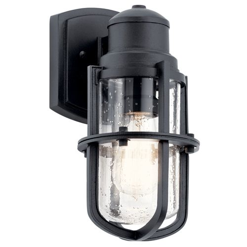 Main product image of Suri 11" 1 Light Wall Lantern (Textured (Black)
